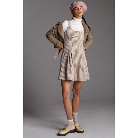 NEW Anthropologie Maeve Jacquard Mini Dress - Small - Picture 1 of 10